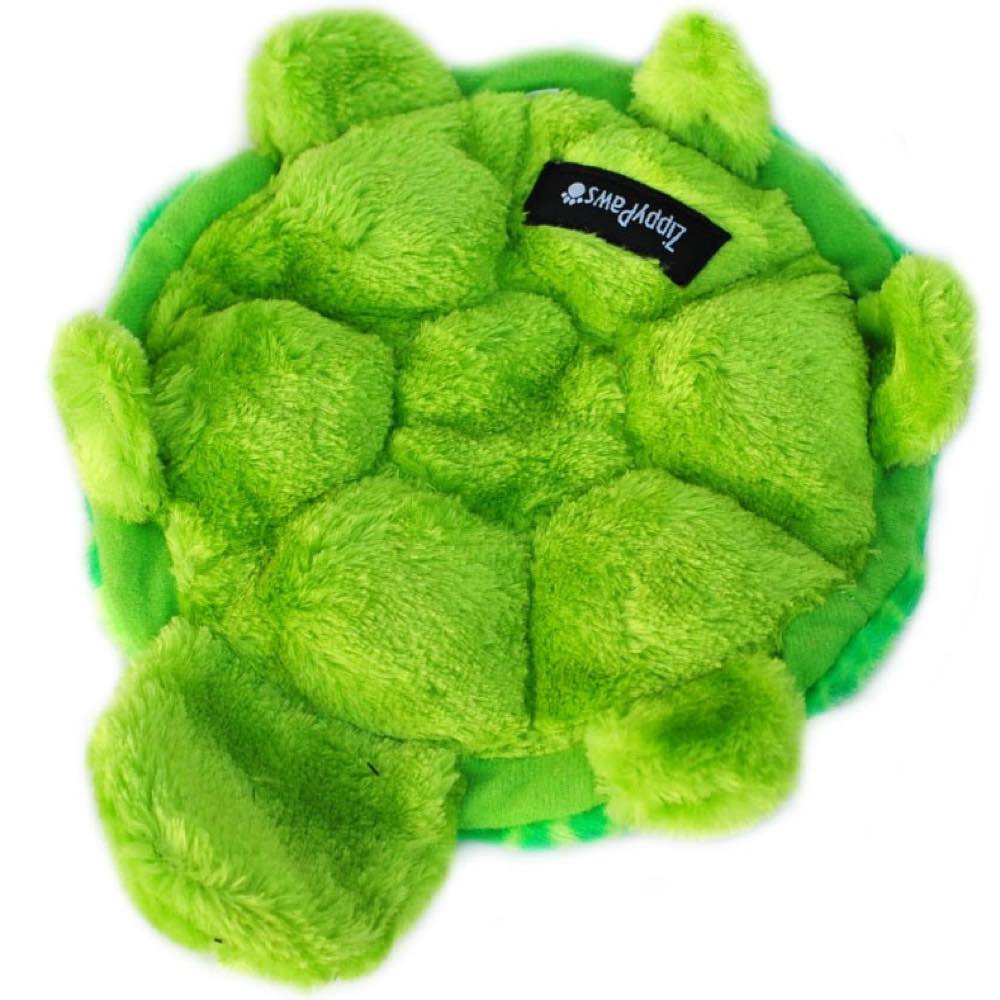 ZippyPaws Squeakie Crawler SlowPoke the Turtle Dog Toy - Kohepets