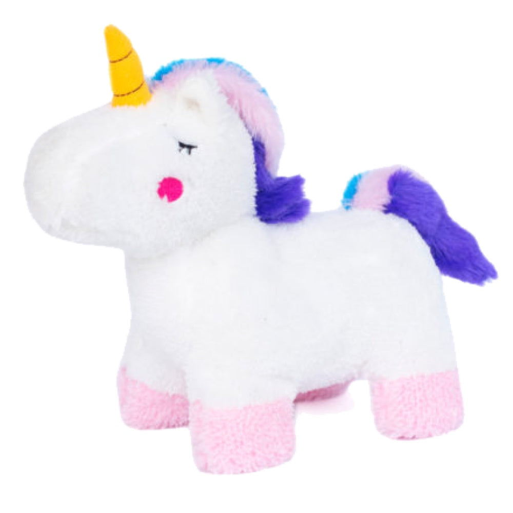 ZippyPaws Storybook Snugglerz Charlotte The Unicorn Plush Dog Toy - Kohepets