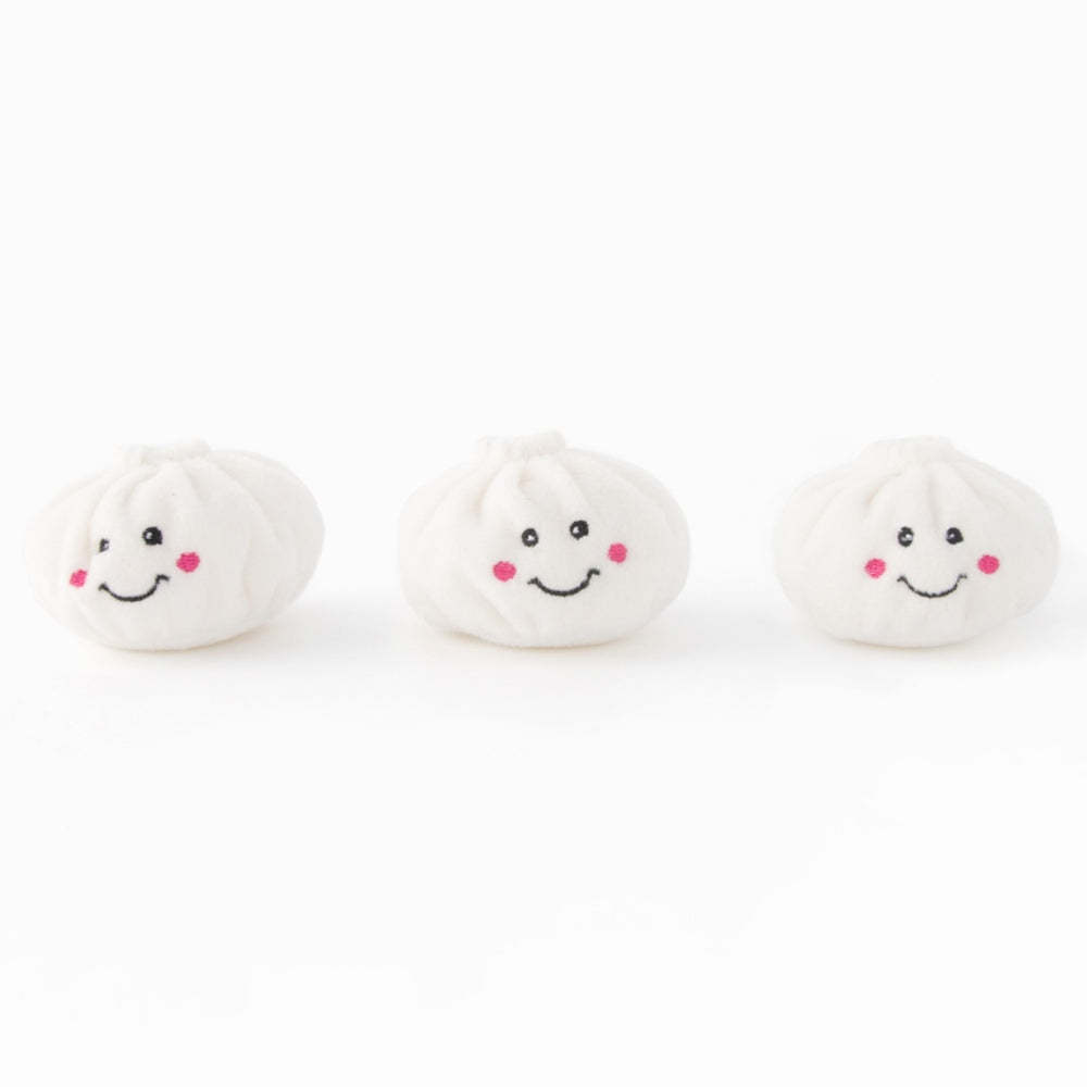 ZippyPaws Zippy Burrow Soup Dumpling Plush Dog Toy - Kohepets