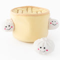 ZippyPaws Zippy Burrow Soup Dumpling Plush Dog Toy - Kohepets