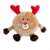 ZippyPaws Holiday Brainey Reindeer Dog Toy - Kohepets