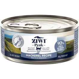 20% OFF: ZiwiPeak New Zealand Mackerel Grain-Free Canned Cat Food 85g