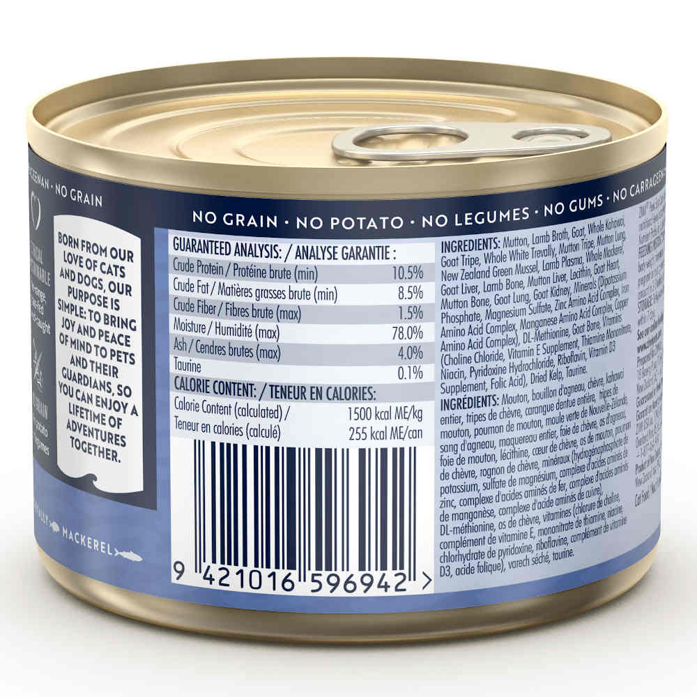 ZiwiPeak Provenance East Cape Grain-Free Canned Cat Food - Kohepets