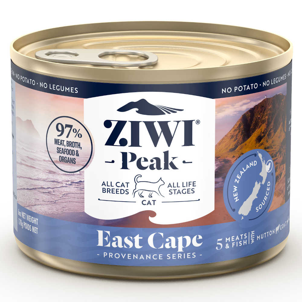 ZiwiPeak Provenance East Cape Grain-Free Canned Cat Food - Kohepets