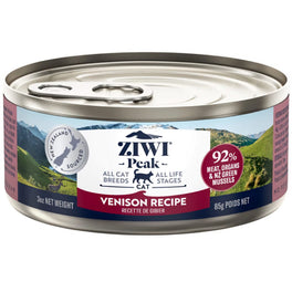 20% OFF: ZiwiPeak Venison Grain Free Canned Cat Food 85g