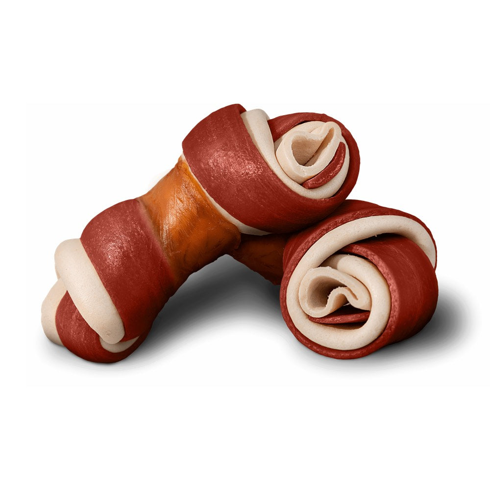 Zoe Better Than Rawhide BBQ Chicken Mini Bones Dog Chews 10pc - Kohepets