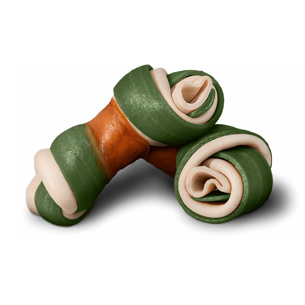 Zoe Better Than Rawhide Mint Mini Bones Dog Chews 10pc - Kohepets