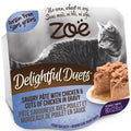 Zoe Delightful Duets Chicken in Gravy Grain-Free Wet Cat Food 80g - Kohepets