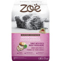 25% OFF: Zoe Indoor Formula Turkey With Peas & Russet Potato Dry Cat Food - Kohepets